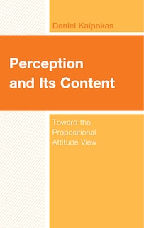 Couverture_Perception and Its Content