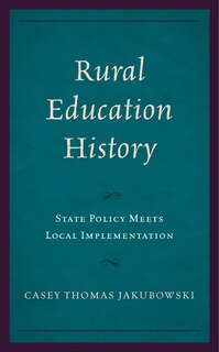 Front cover_Rural Education History