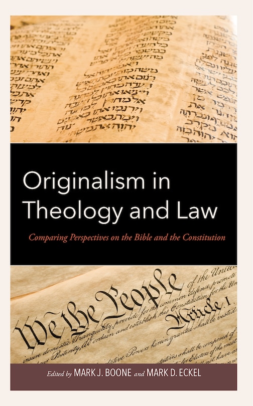Front cover_Originalism in Theology and Law