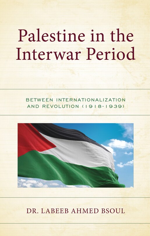 Couverture_Palestine in the Interwar Period