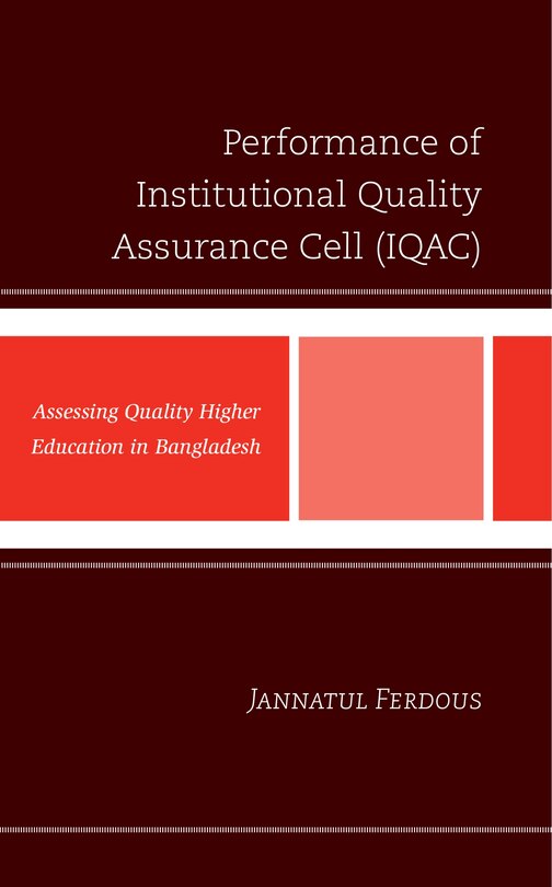 Couverture_Performance of Institutional Quality Assurance Cell (IQAC)