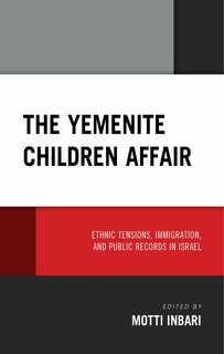 Front cover_The Yemenite Children Affair