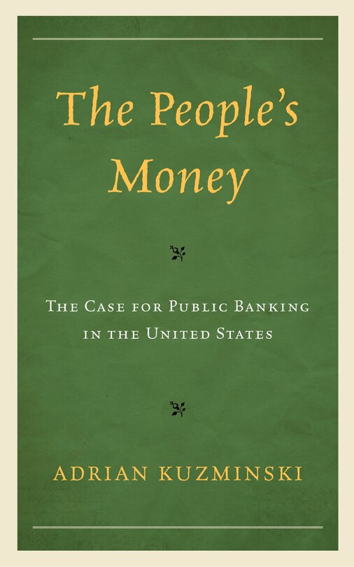 Front cover_The People's Money