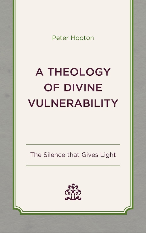 Couverture_A Theology of Divine Vulnerability