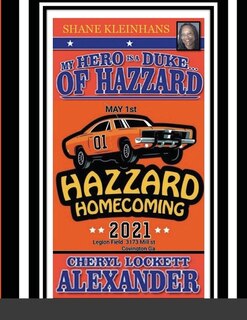 Couverture_My Hero Is a Duke...of Hazzard Shane Kleinhans Hazzard Homecoming 2021