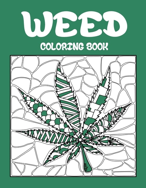 Couverture_Weed Coloring Book