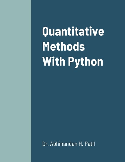 Front cover_Quantitative Methods With Python