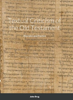 Couverture_Textual Criticism of the Old Testament
