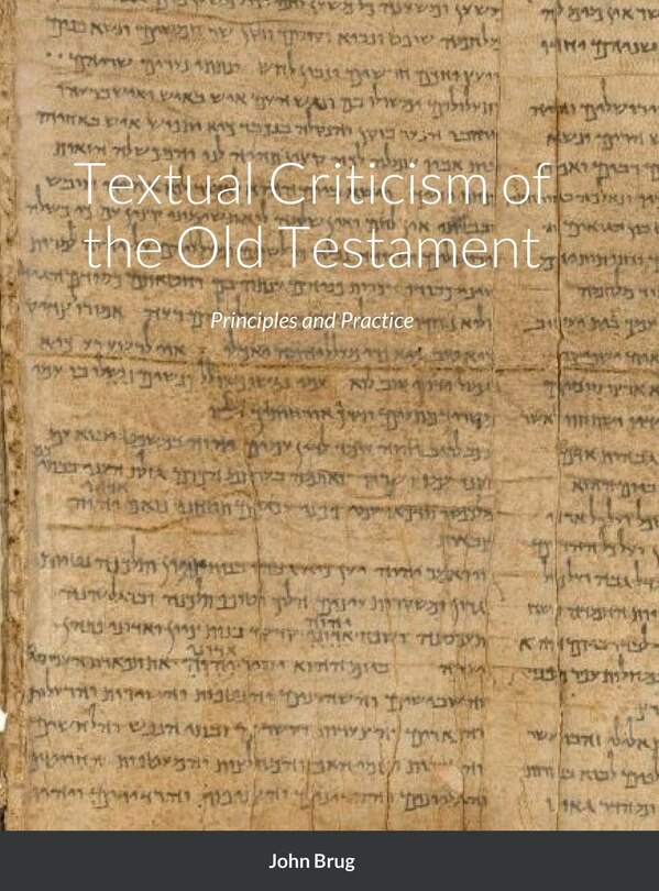 Couverture_Textual Criticism of the Old Testament