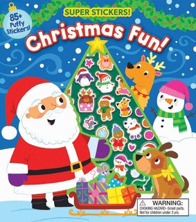 Front cover_Christmas Super Puffy Stickers! Christmas Fun!