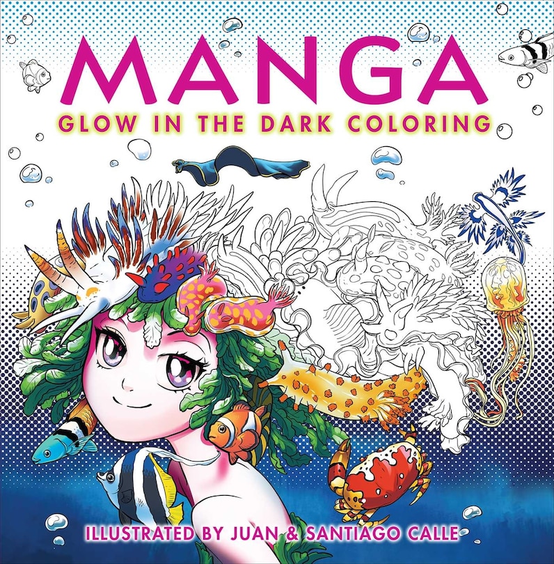 Front cover_Manga Glow In The Dark Coloring
