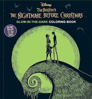 Couverture_Disney Tim Burton's The Nightmare Before Christmas Glow-in-the-Dark Coloring Book