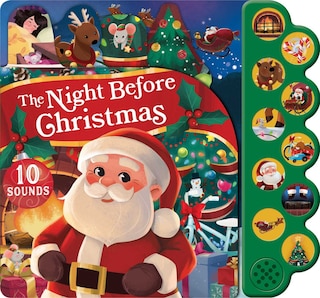 Front cover_The Night Before Christmas 10-Button Sound Book