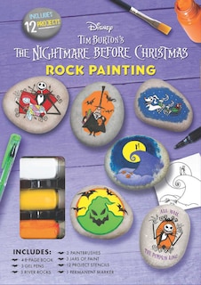 Front cover_Disney Tim Burton's The Nightmare Before Christmas Rock Painting