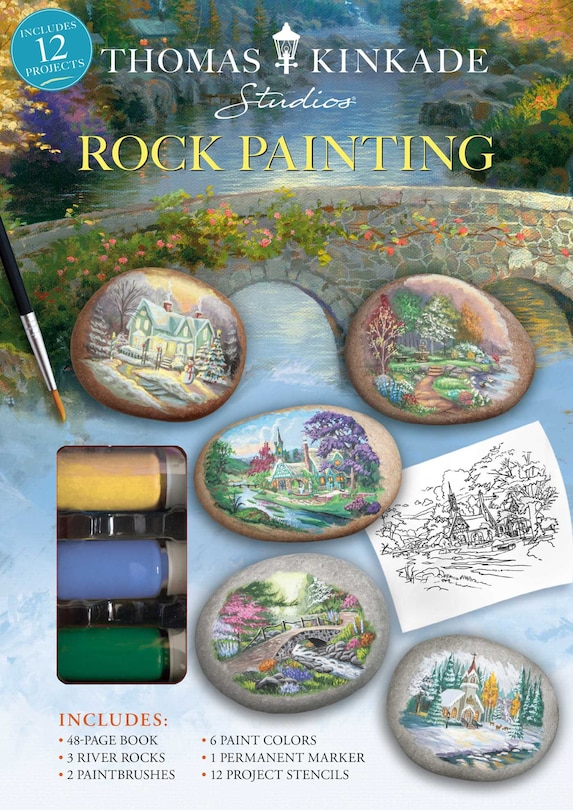 Front cover_Thomas Kinkade Rock Painting