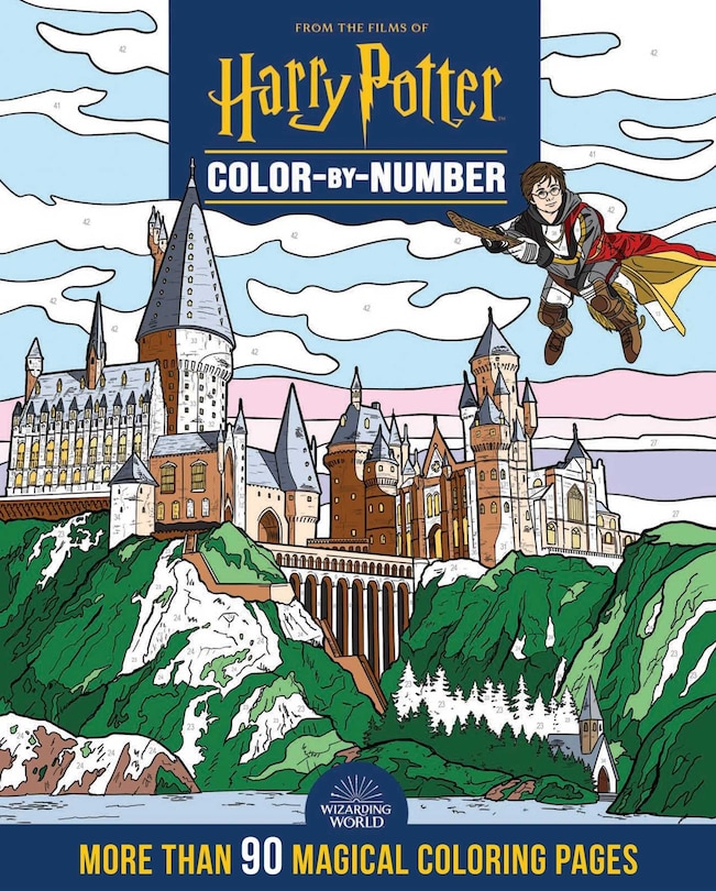 Front cover_Harry Potter Color-by-Number
