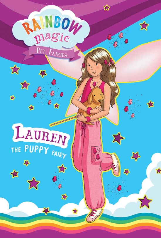Front cover_Rainbow Magic Pet Fairies Book #4: Lauren the Puppy Fairy