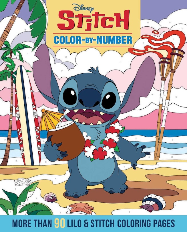 Couverture_Disney Stitch Color-By-Number