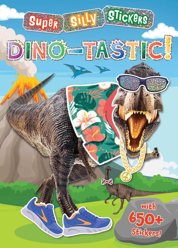 Couverture_Super Silly Stickers: Dino-tastic!