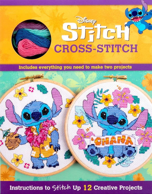 Front cover_Disney Stitch Cross-Stitch