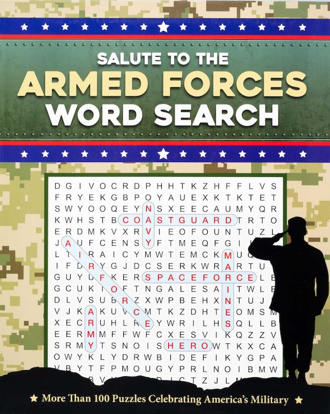 Front cover_Salute to the Armed Forces Word Search