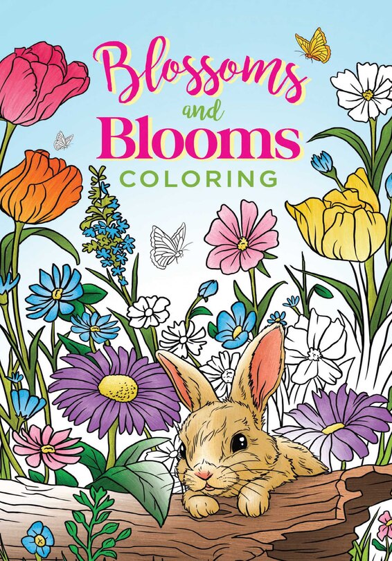 Front cover_Blossoms and Blooms Coloring