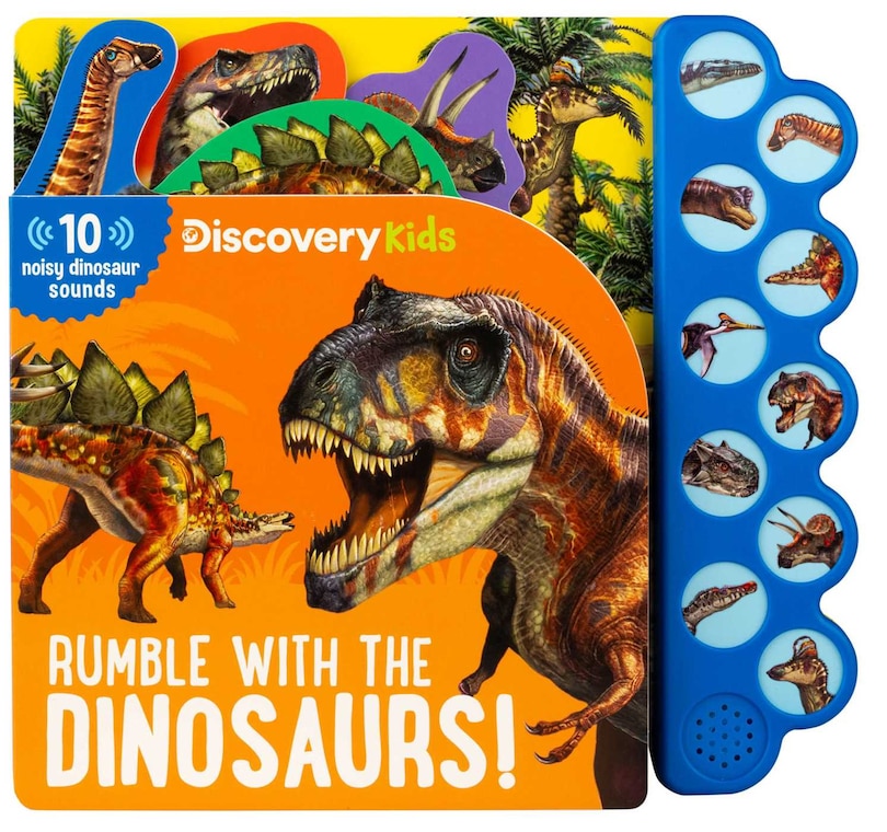 Front cover_Discovery Kids: Rumble with the Dinosaurs