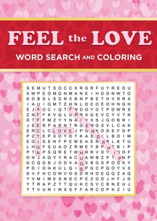 Front cover_Feel the Love Word Search and Coloring