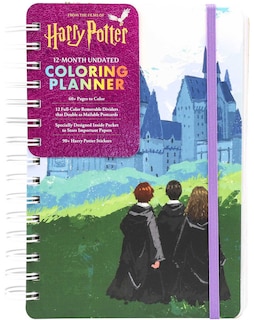 Front cover_Harry Potter 12-Month Undated Coloring Planner