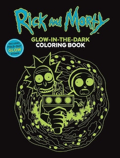 Couverture_Rick and Morty Glow-in-the-Dark Coloring Book