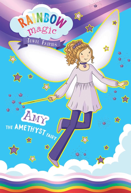 Couverture_Rainbow Magic Jewel Fairies #5: Amy the Amethyst Fairy