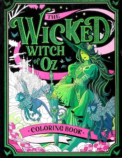 Front cover_The Wicked Witch of Oz Coloring Book
