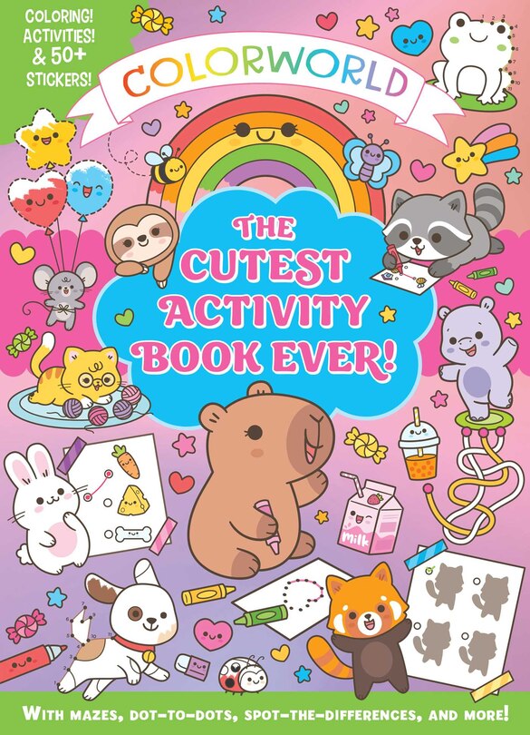 Couverture_ColorWorld: The Cutest Activity Book Ever!