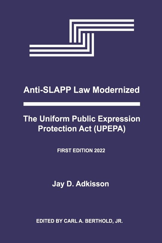 Couverture_Anti-slapp Law Modernized