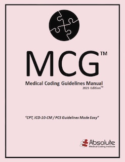 Front cover_Medical Coding Guidelines Manual (MCG)