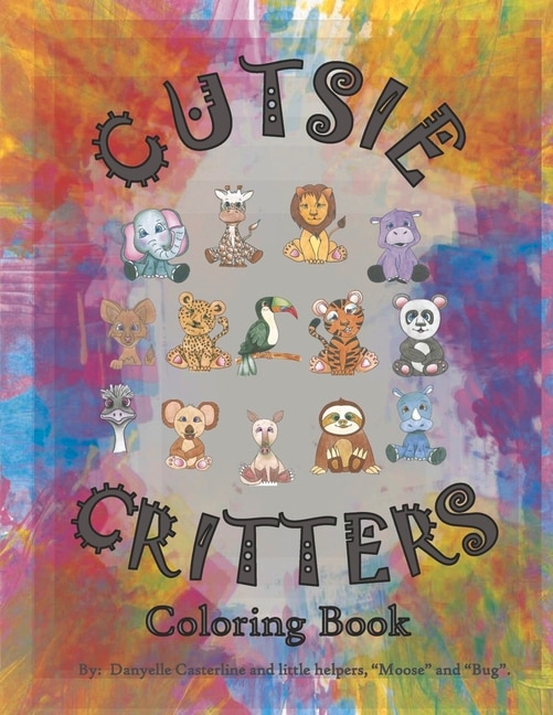 Cutsie Critters Coloring Book