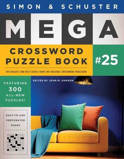 Front cover_Simon & Schuster Mega Crossword Puzzle Book #25