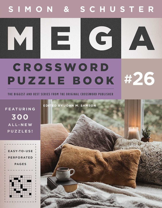 Front cover_Simon & Schuster Mega Crossword Puzzle Book #26