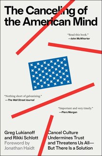 Front cover_The Canceling of the American Mind