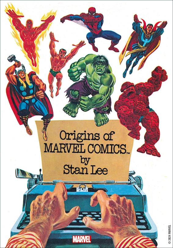 Front cover_Origins of Marvel Comics