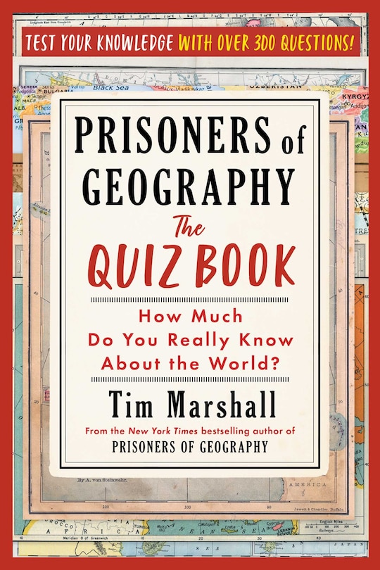 Front cover_Prisoners of Geography: The Quiz Book