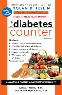 Front cover_The Diabetes Counter, 5th Edition