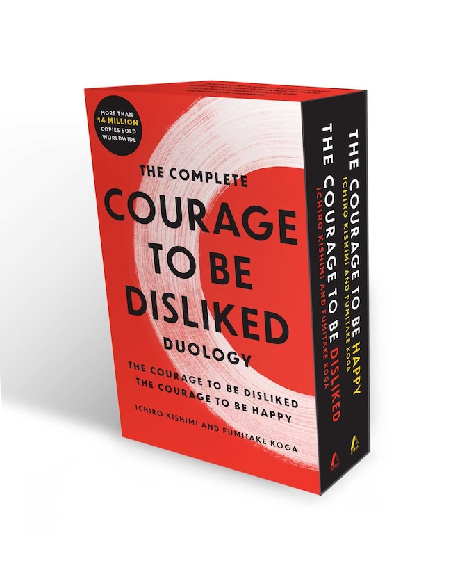 Front cover_The Complete Courage to Be Disliked Duology Boxed Set