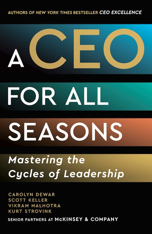Front cover_A CEO for All Seasons