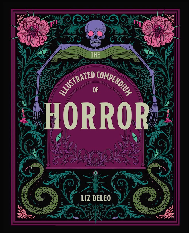 Front cover_The Illustrated Compendium of Horror