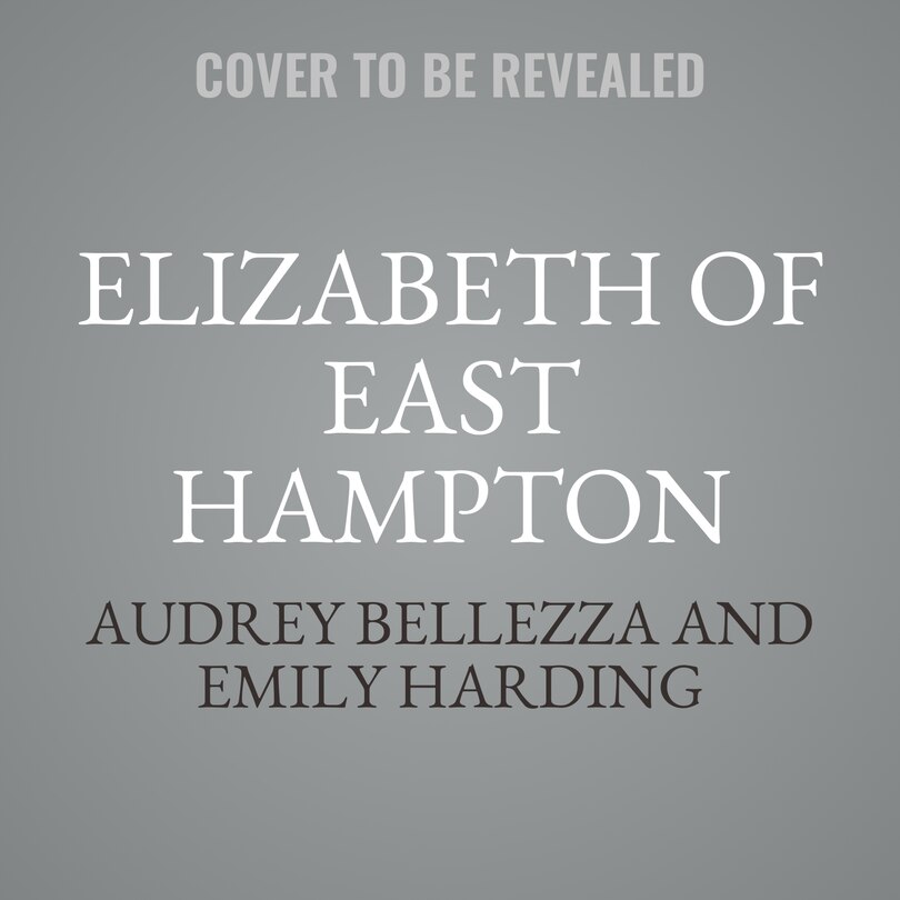 Couverture_Elizabeth of East Hampton