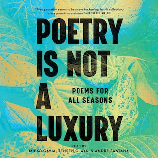 Couverture_Poetry Is Not a Luxury