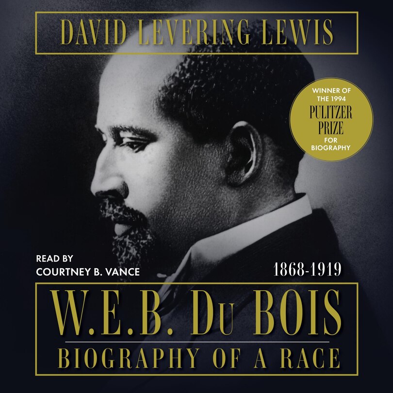 Front cover_W.E.B. Du Bois, 1868–1919