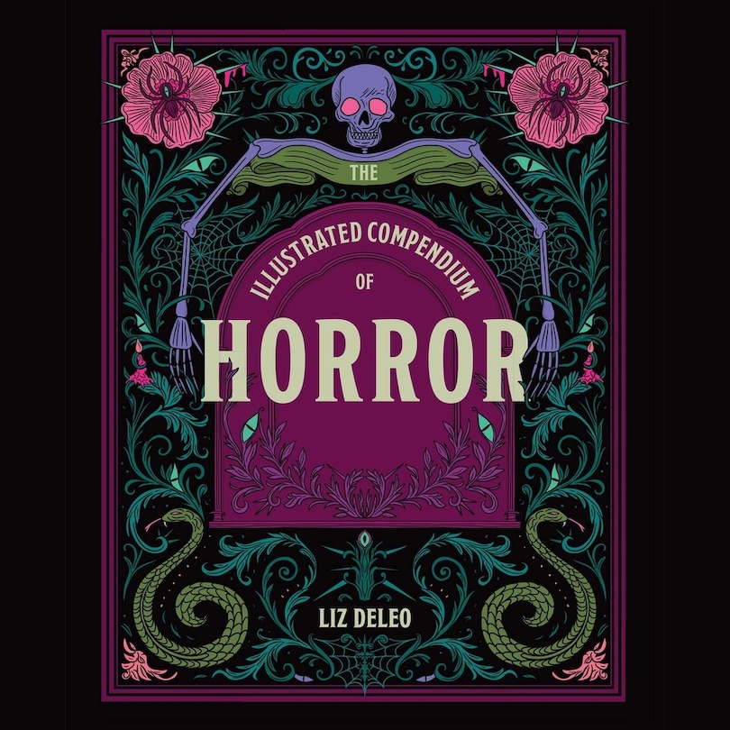 Front cover_The Illustrated Compendium of Horror