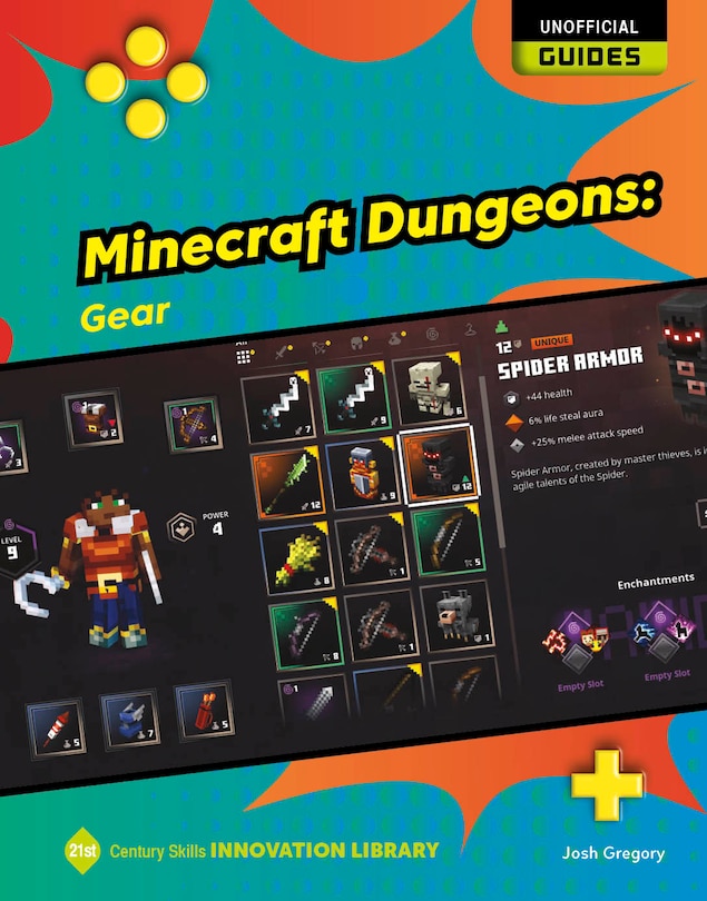 Front cover_Minecraft Dungeons: Gear